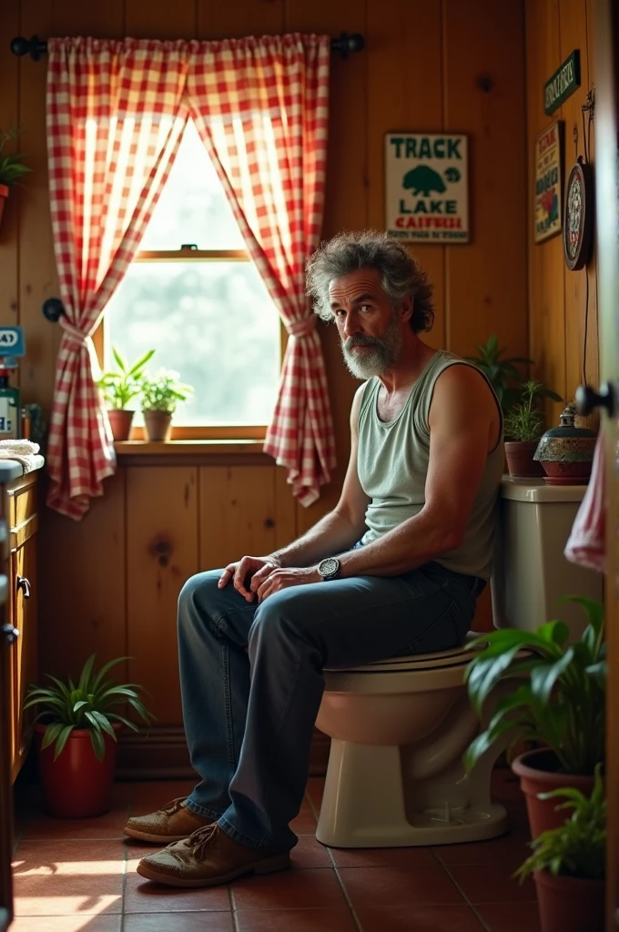 Man shitting 