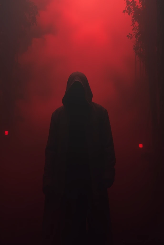 Ominous atmosphere, A work that evokes anxiety and fear, ((masterpiece, best quality, Highest image quality, high resolution, Reality, RAW photos, 8K)), ((Extremely detailed CG unified 8k wallpaper)), The illusion is dark and filled with red mist，A pair of extremely blurry eyes behind the fog，There are no other objects in the scene.