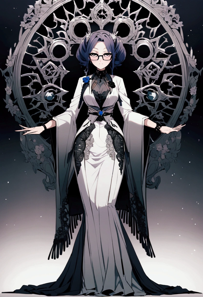 mbti,INTP,anime,beautiful girl,Glasses,Unfriendly beauty,scientist,department