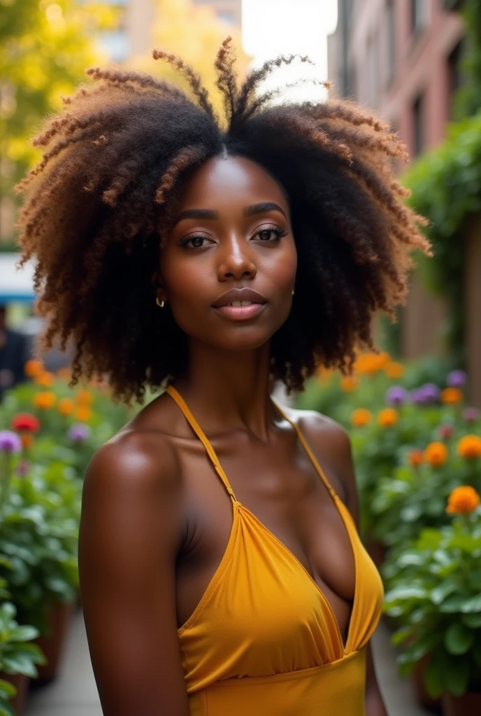 black skin woman natsy