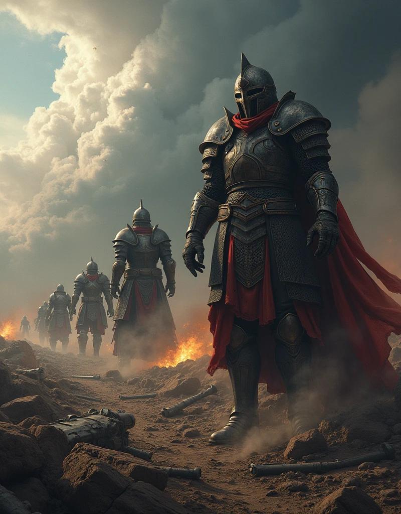 (Highest quality,4K,High resolution,masterpiece:1.2),Very detailed、Final War