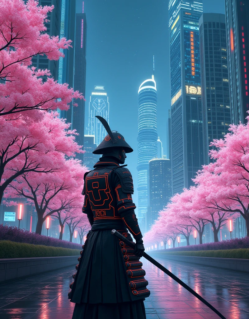 (Highest quality,4K,High resolution,masterpiece:1.2),Very detailed,Japan in the year 4000 AD、sf