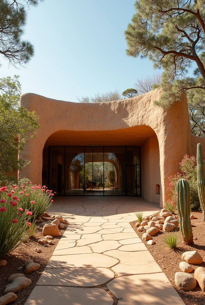 Entry of a.museum in the caatinga