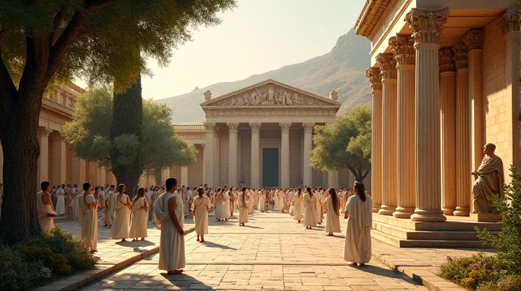 Ancient Greek school called the Academy
