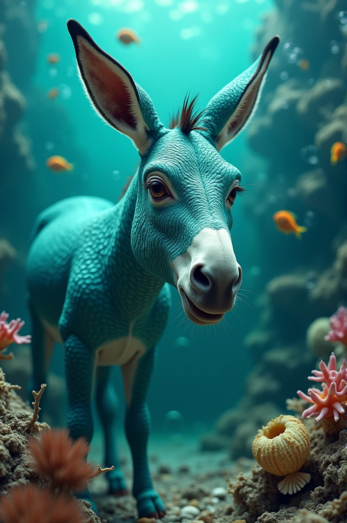 Sea donkey hybrid lady ugly fat