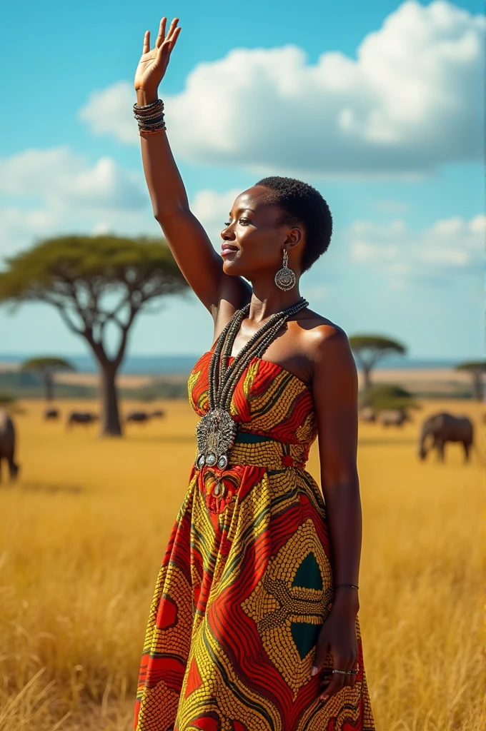 An African woman