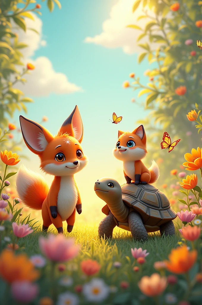 Three adorable characters that aren't human. The first means the freedom to do, to think, to believe and be as you want. The second means the time, to live life without being limited by fear, to be brave and experience life by daring to try new things. And the third means the determination to make decisions without regrets and facing the consequences., Always looking on the bright side of things.