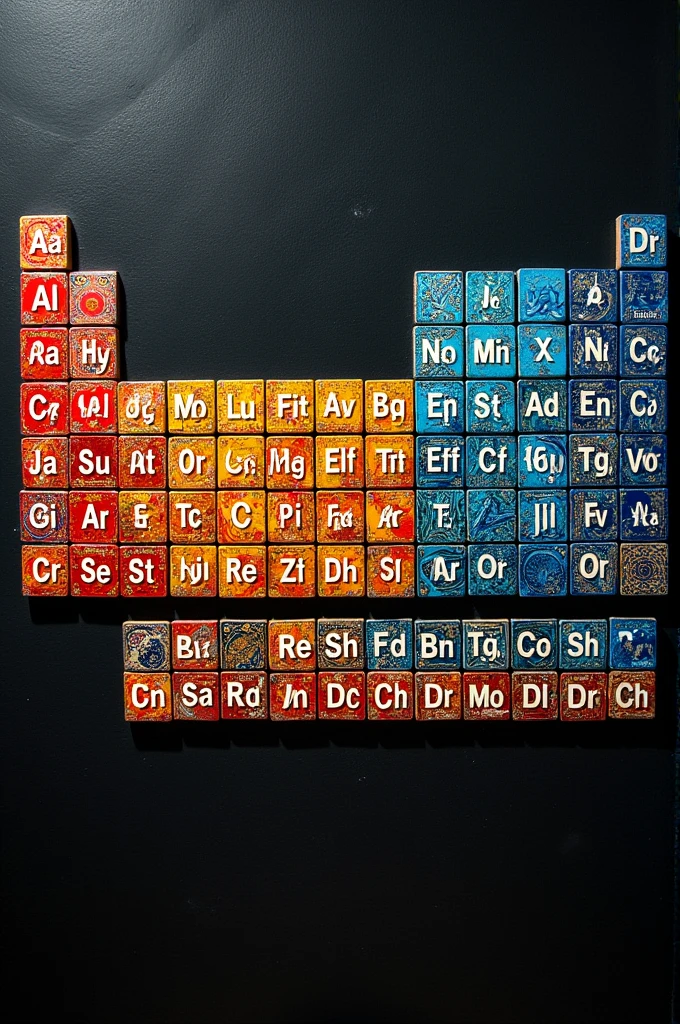 Periodic table representation 