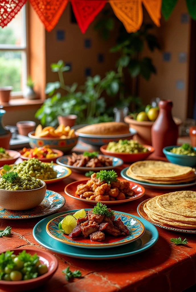 Typical Mexican food 