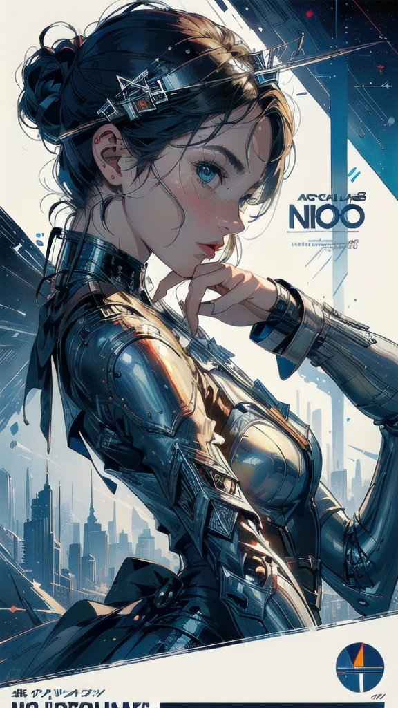 (((masterpiece, highest quality))),(((solo:1.2))),(((1girl:1.2))),32k wallpaper, very detailed, poster, vintage science fiction,(((((geometric cinematic movie poster))))), ((((bauhaus)))),(((abstract))),((((mid century modern)))),(((((portfolio))))),(((((Close-up))))),(((((bust up))))),((((more various angle)))),(((highlight))),((((heterochromia)))),(((complete. detailed face))),(((Extremely talented))),(((most complecated machine))),(((Overall colorfully))),((((((Absolutely no background)))))),(((phenomenon)))