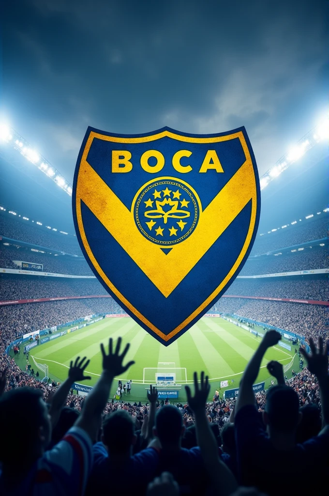 Crest of the Argentine football club Boca Juniors 