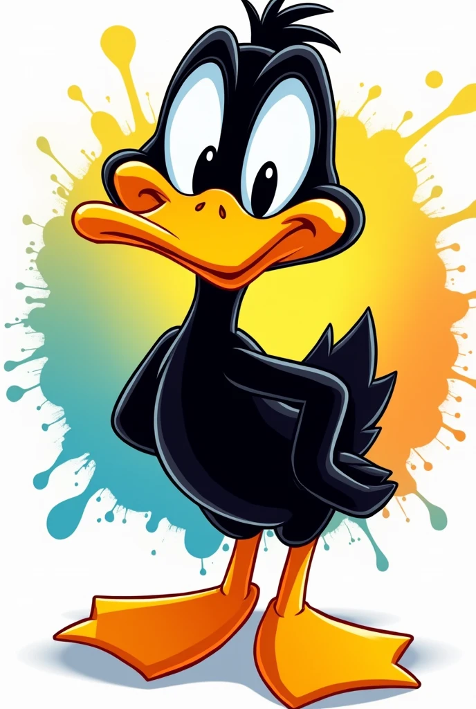 jpg logo of a duck inspired by Daffy Duck