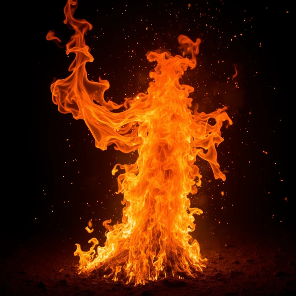 flames are burning in the dark with a black background, fire in the air, fire flames, completely consisting of fire, red flames in background, fire and flames, burning fire, flames in background, beautiful fire, fire and flame, blazing fire, fire place roaring, flame and fire, large flames, glowing fire, red flames, background flames, flames in the background, body of pure fire