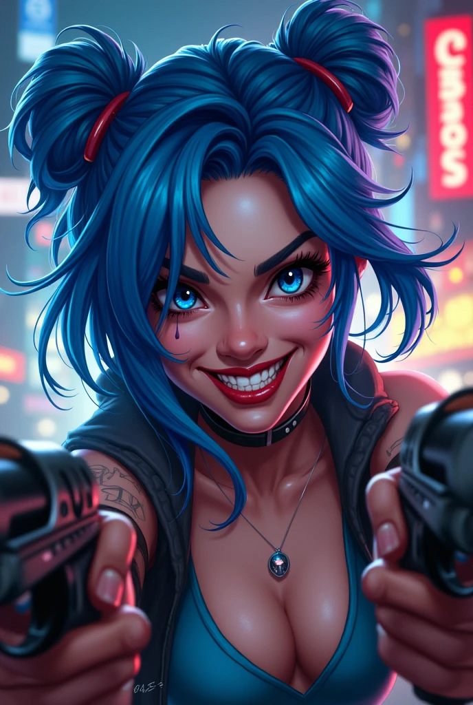 Jinx League of legends, Close-up 