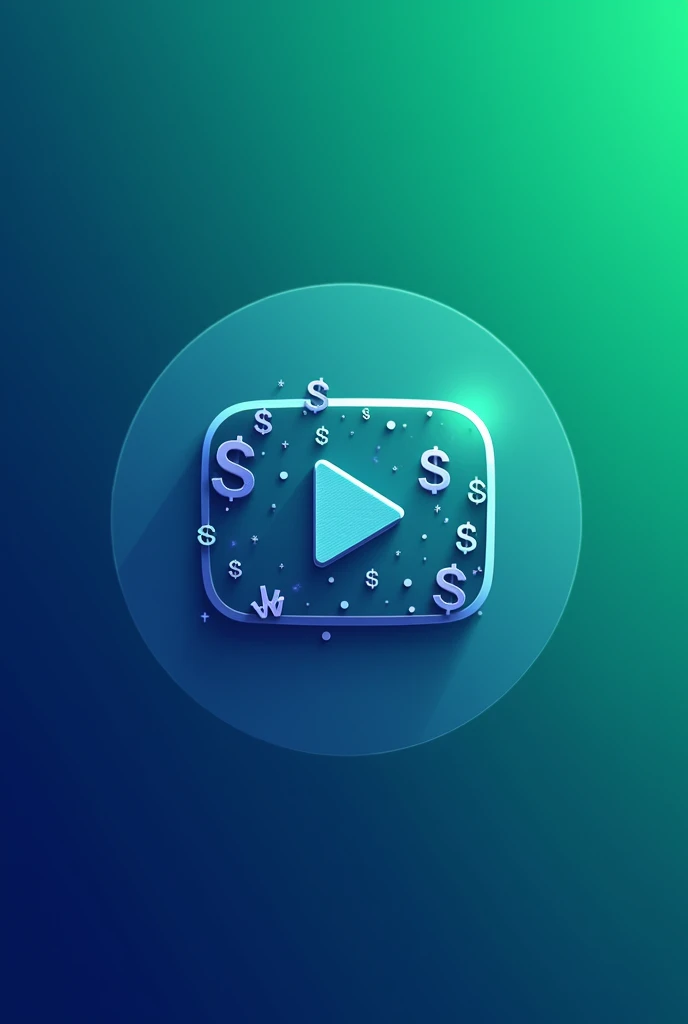 act like a professional graphic designer create a logo earn money from home for an automated YouTube channel