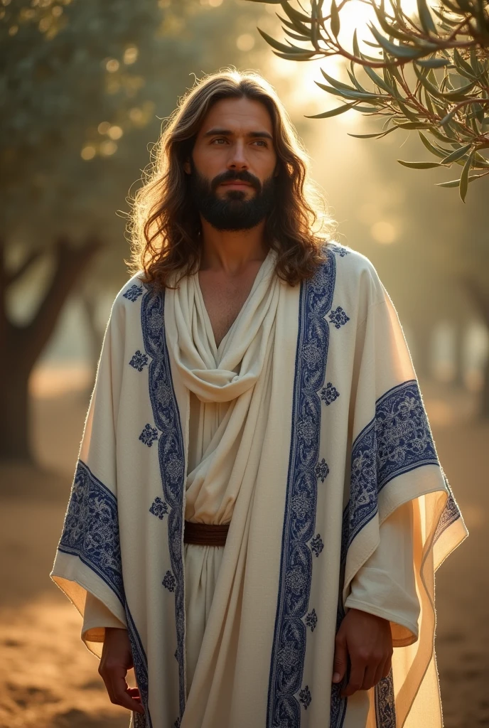 Jesus wearing tallit