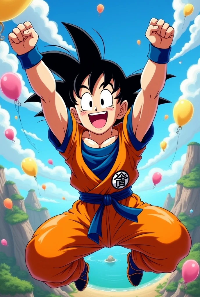 Dragon Ball Birthday Invitation