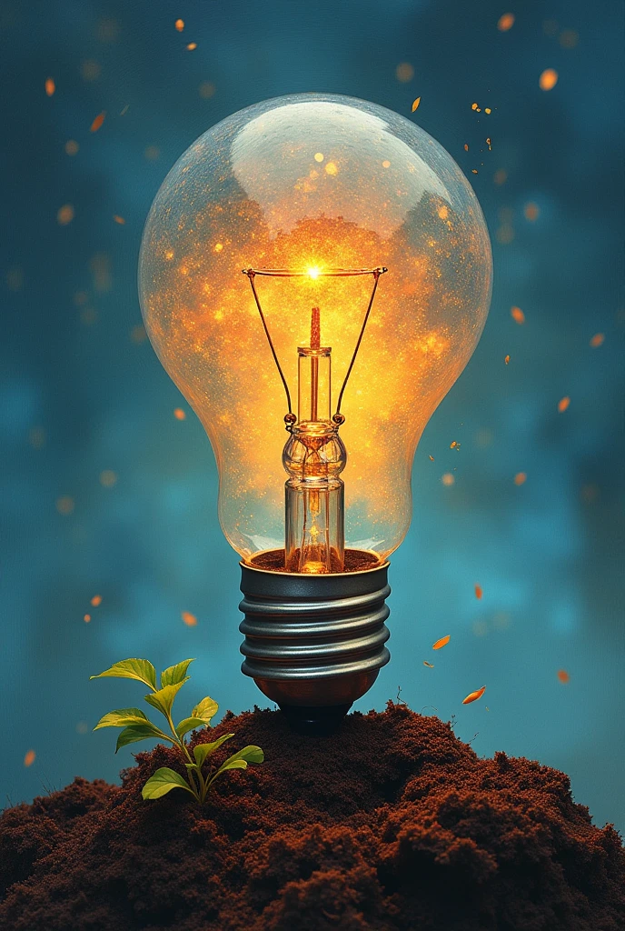 Inspiration starts with curiosity; researching is planting the seeds of an idea." WRITE IT IN A BOOK AS IF IT WERE THE TEXT ON THE COVER