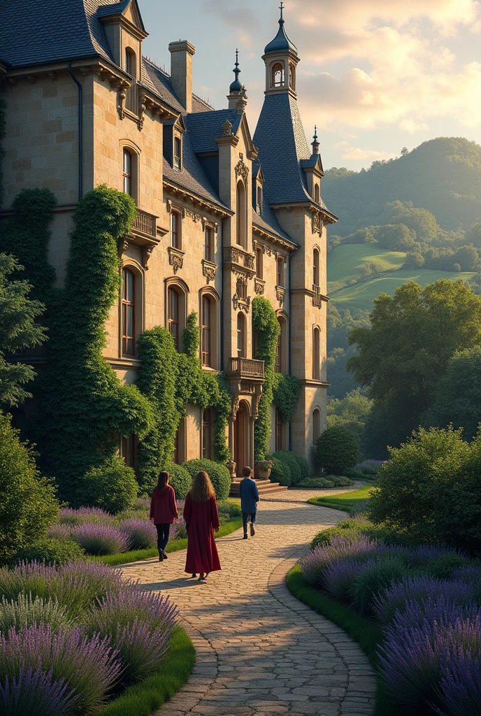 The mystical school with a classic French style
