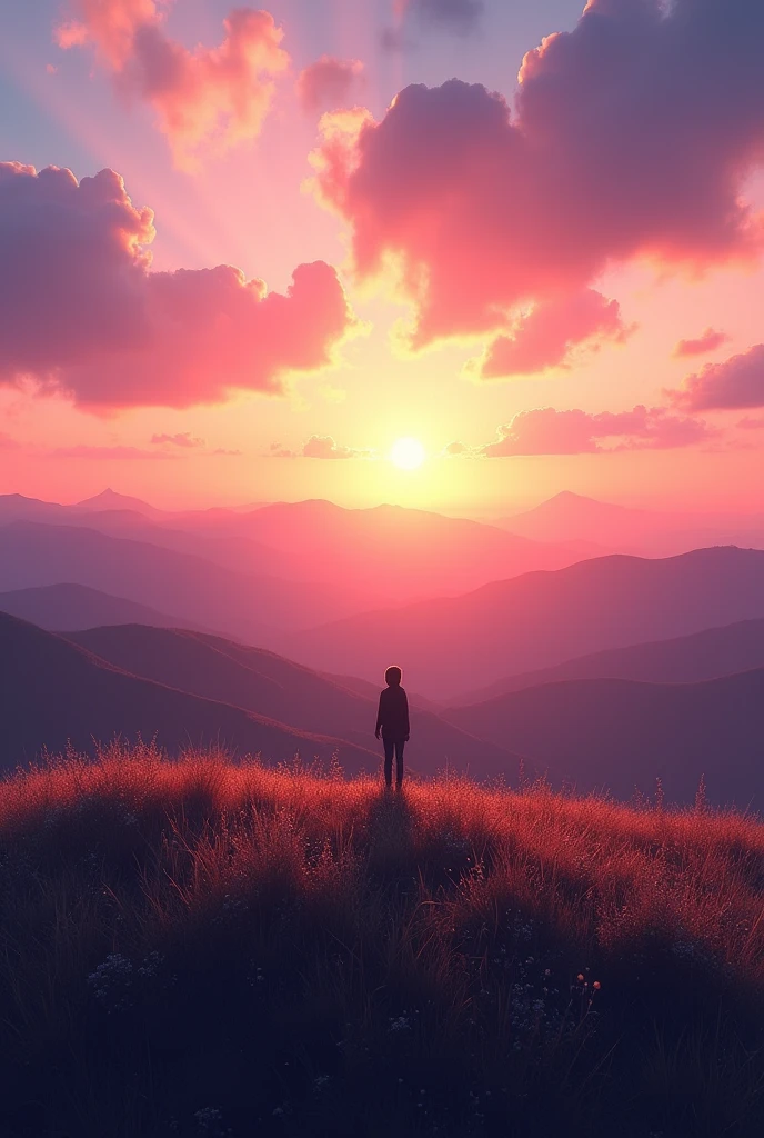 **imageio**: A horizon at dawn, with the sun beginning to illuminate the sky.
**sentence**: "Every new day is an opportunity to rewrite your story."