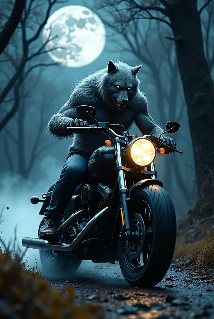 motorcycle werewolf