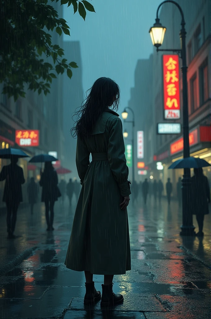 rainy day darkness