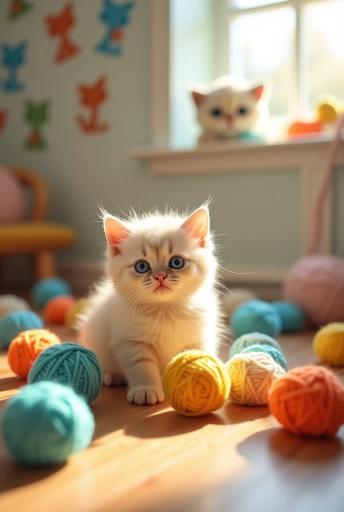Make a picture of a kitten