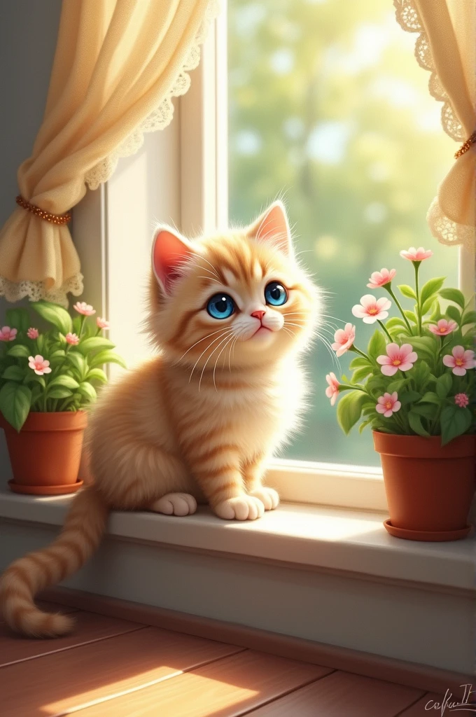 Make a picture of a kitten