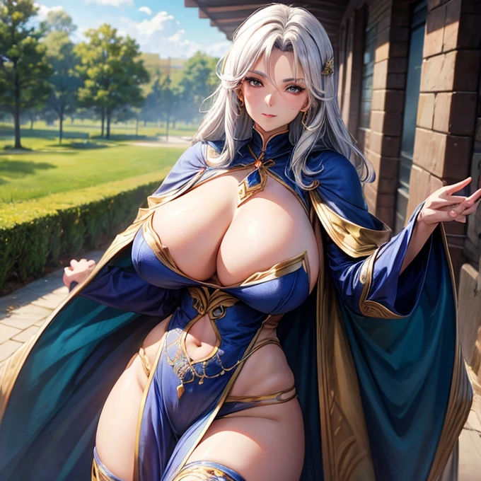 Mature Woman　archmage　Large Breasts