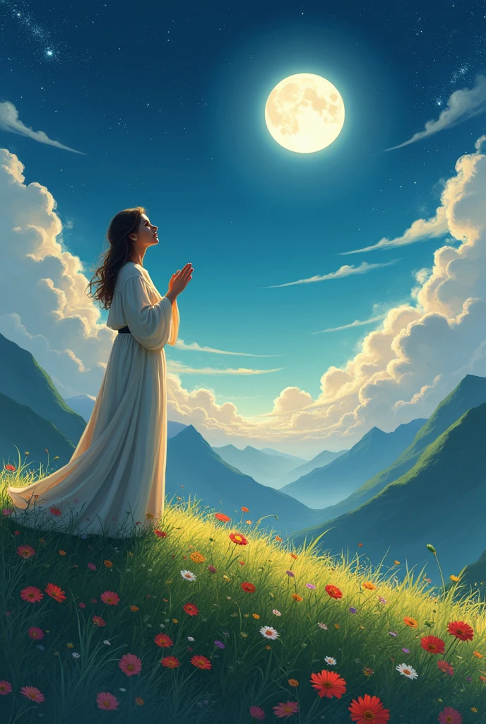 I will look to the heavens from where my help comes, my help comes from the Lord who made heaven and earth.

