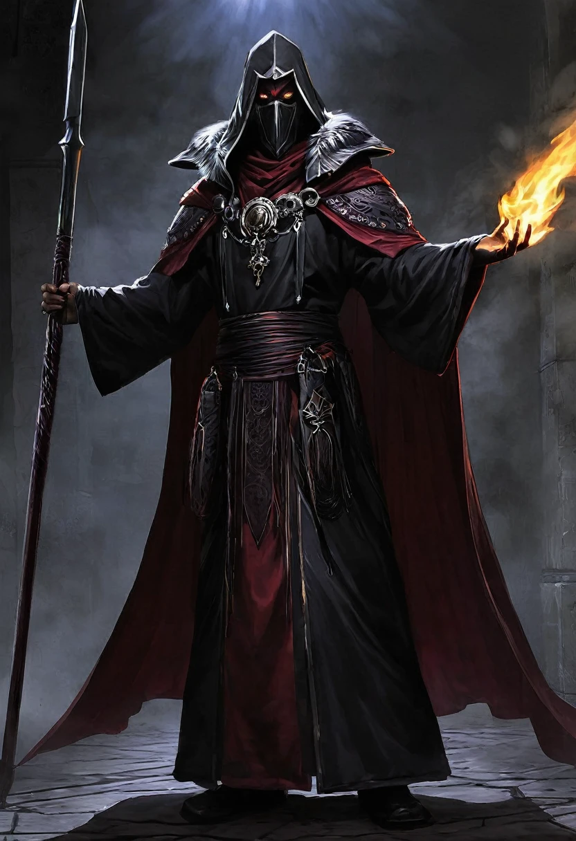 Cultist Commanders Description:
Once common cultists, now ascended to high ranks, these commanders became devoted servants of a greater being, or someone who demands absolute respect. Their dark egos are inflated by the power and influence of the evil they serve., making them feared and revered figures among their followers. They follow their orders blindly, even if it means taking their own lives to fulfill their master&#39;s wish..