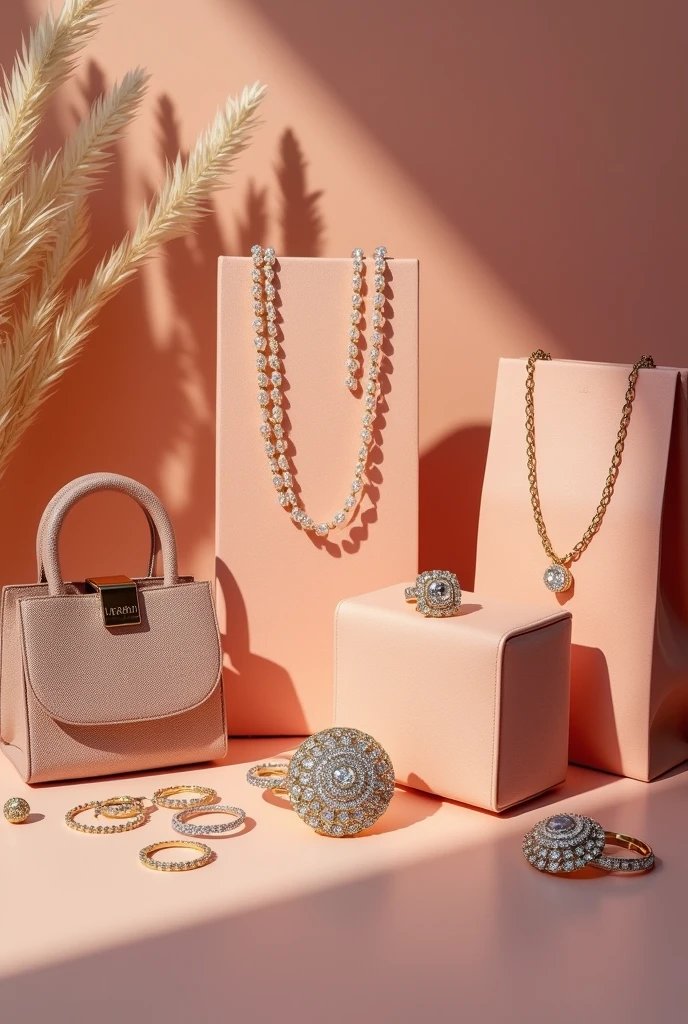 Online jewelry store, clothes and bags