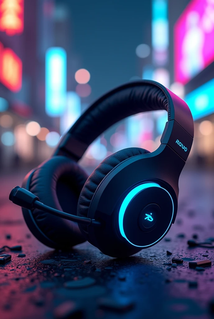 Draw a headset similar to the Onkkuma K10 headset