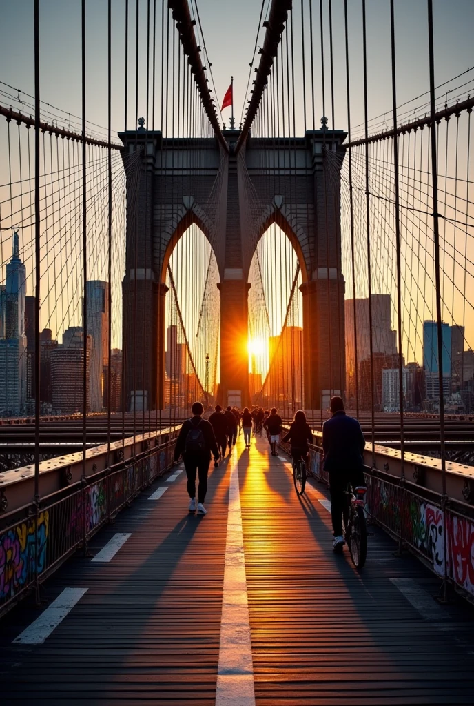 New York city bridge 