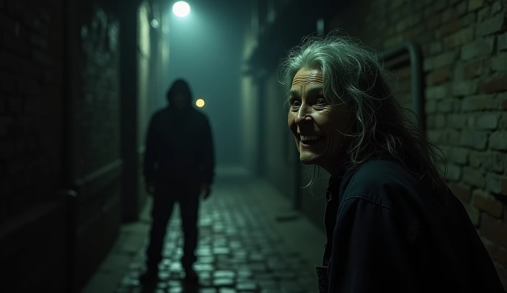 One of the figures approached Rani., her face resembles an old woman with a wrinkled face and a scary smile. "You have crossed the line," he whispered in a creepy voice. "You have to pay the price."