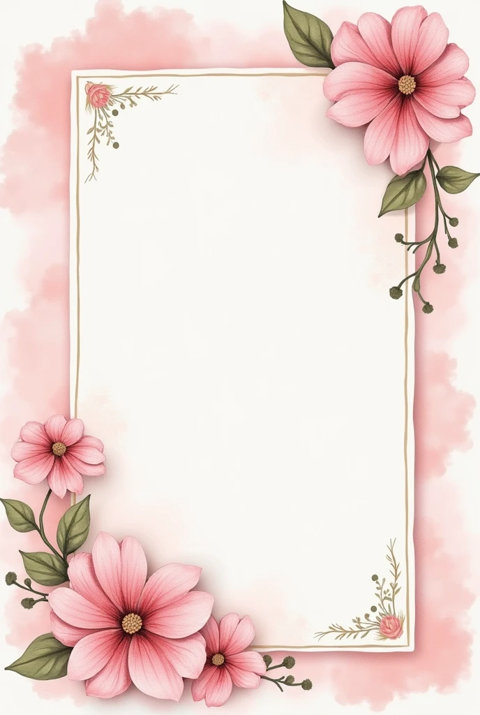 Melynda stationery, pink and white with pencil details