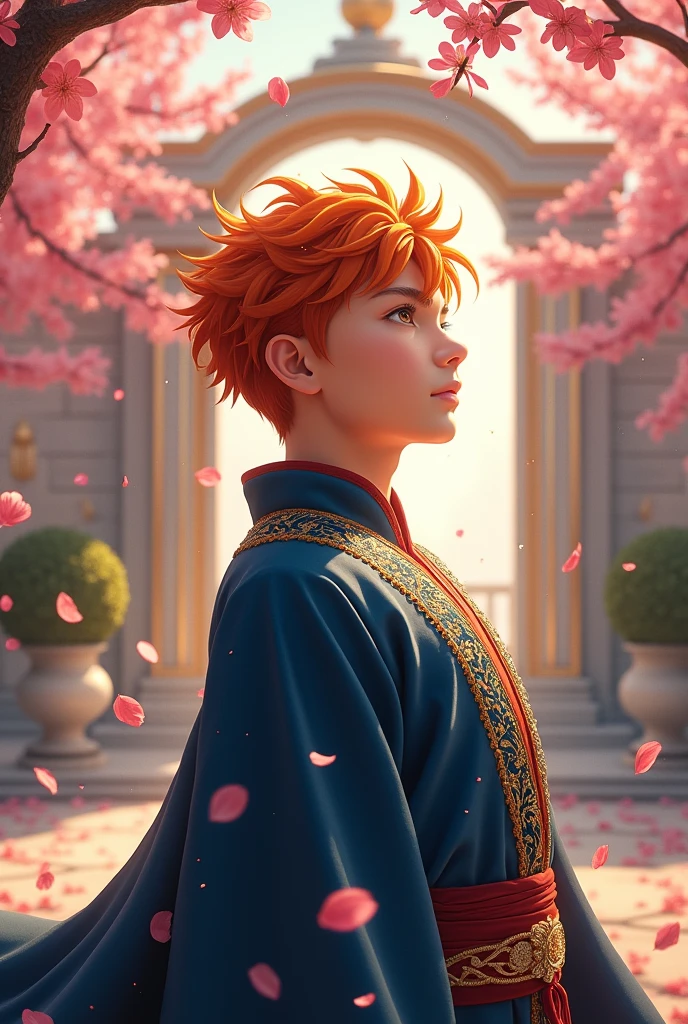 Hinata Shoyo as a prince 