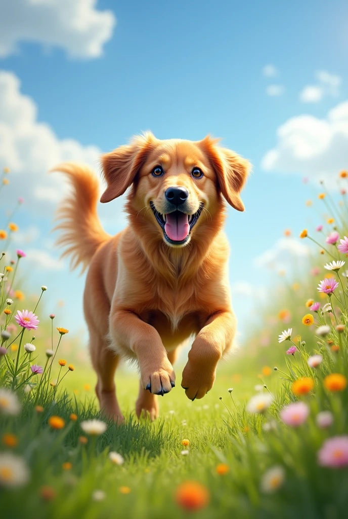a dog