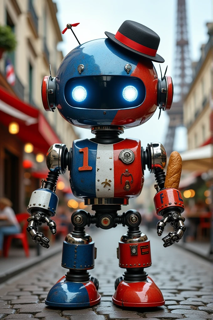 French flag robot