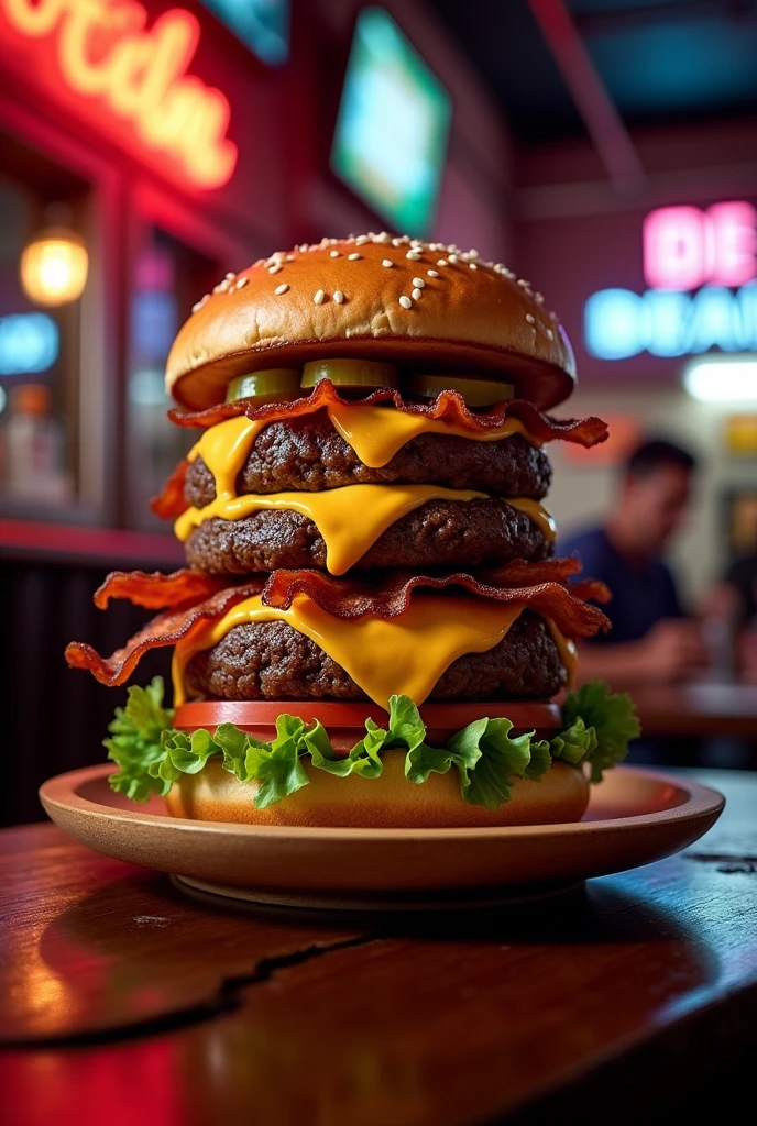 A killer burger