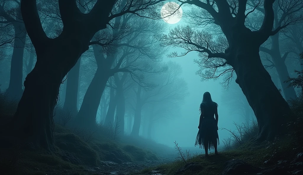 Since then, the legend of the Forbidden Forest grows stronger. No one dares to approach anymore, let alone try to test their courage. The forest has become a place where darkness reigns supreme, and every full moon, strange sounds can still be heard from within, as if the spirits are still lurking, waiting for the next victim.