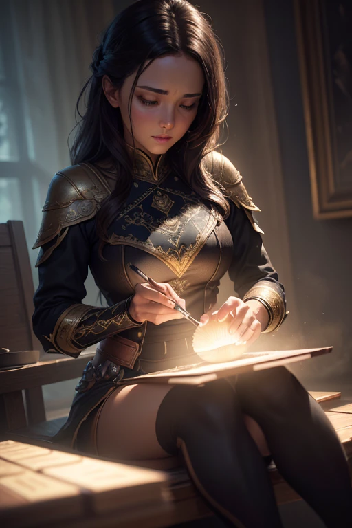 women,teaching the feet masterpiece, Best Quality, of the highest quality, cinematic lighting, (volumetric lighting), extremely detailed CG unity 8K Wallpaper, in focus, 8K Wallpaper, 4k wallpaper, extremely detailed, ultra realistic, photorealistic, sharp focus, absurdities, (HdR:1.2), (high contrast), Photography, detailed and intricate, Instagram, portrait, Very detailed, Digital paint, art station, Conceptual art, seeds, sharp focus, illustration, cinematic lighting,