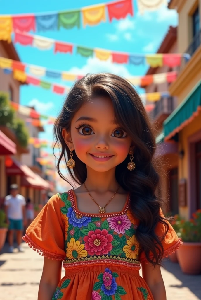 The daughter of a Cuban and a Mexican