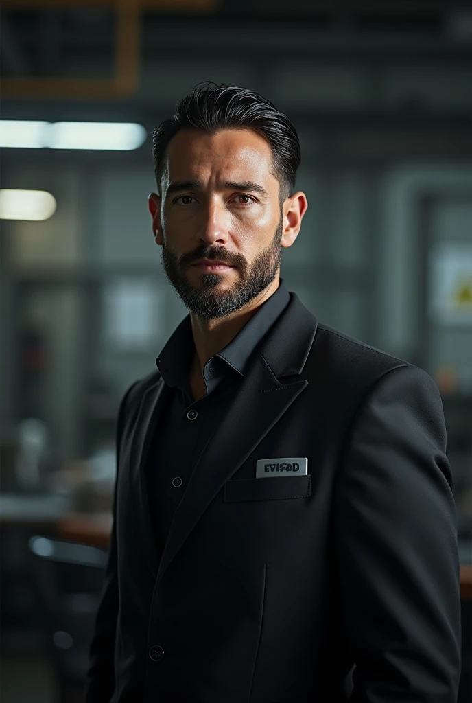 black hair, modern jewish man, masculine face, straight focus, technician outfit, perfect composition, beautiful detailed intricate insanely detailed octane render trending on artstation, 8 k artistic photography, photorealistic concept art, soft natural volumetric cinematic perfect light, chiaroscuro, award - winning photograph, masterpiece, oil on canvas, raphael, caravaggio, greg rutkowski, beeple, beksinski, giger