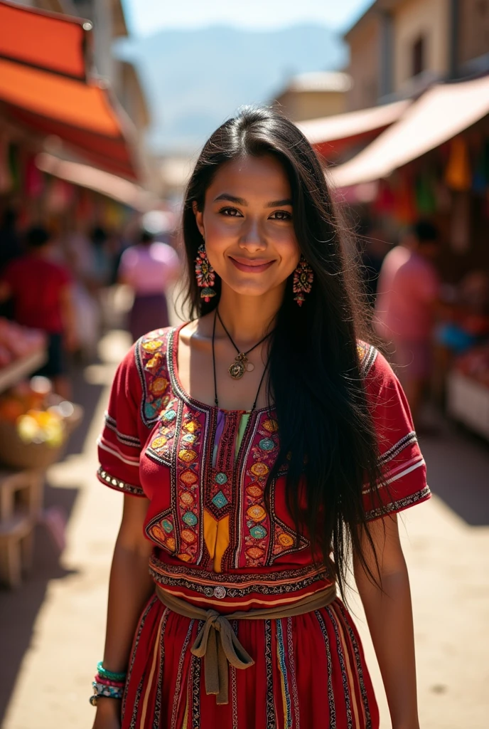 Peruvian busty girl