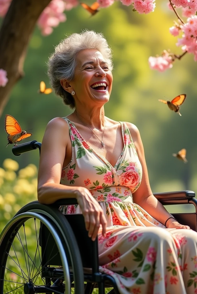 Woman without legs