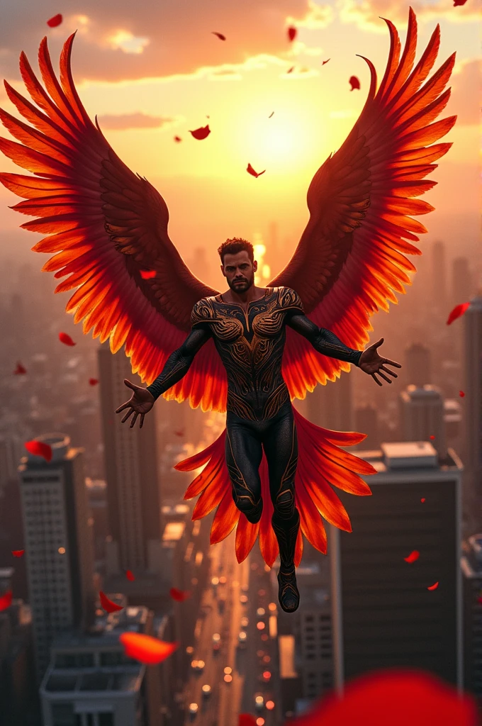 Create a superhero like Hawks from Mexican My Hero Academia