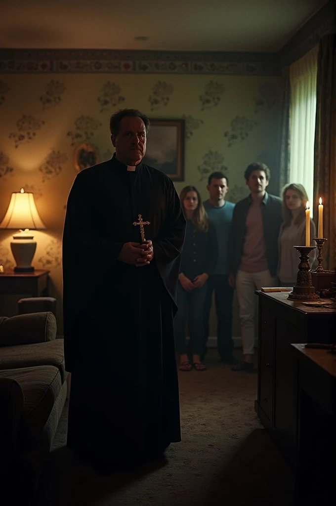Desperate, the Parkers called in a priest to bless the house, but as soon as he stepped inside, the whispers turned into agonized screams. The priest fled, leaving the family to fend for themselves.