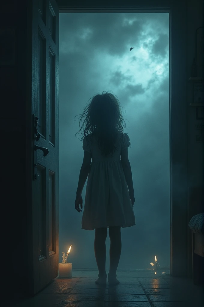 One stormy night, the whispers reached a deafening crescendo. The walls shook violently, and Lily's room filled with an unnatural cold. The door slammed shut, and her parents could only listen in horror as their daughter’s cries were drowned out by the terrible whispers.