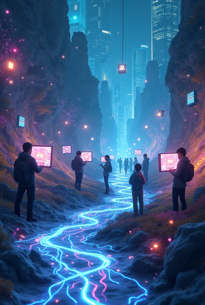 Internet, role, Distance and the web keep us connected